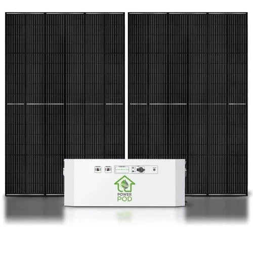 Natures Generator Powerhouse Power With Solar Panel